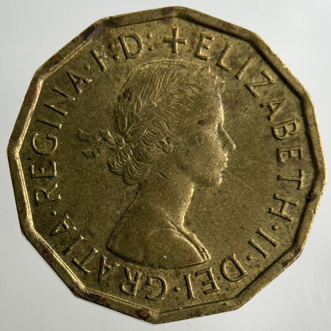 1964 Elizabeth II 2nd Threepence Coin | Very High Grade