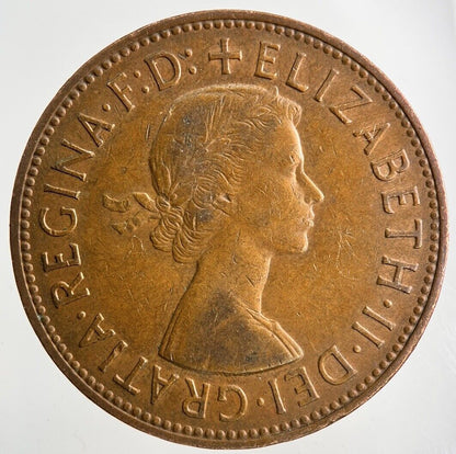 1963 Elizabeth II 2nd One Penny Coin | Fine Collectable Grade