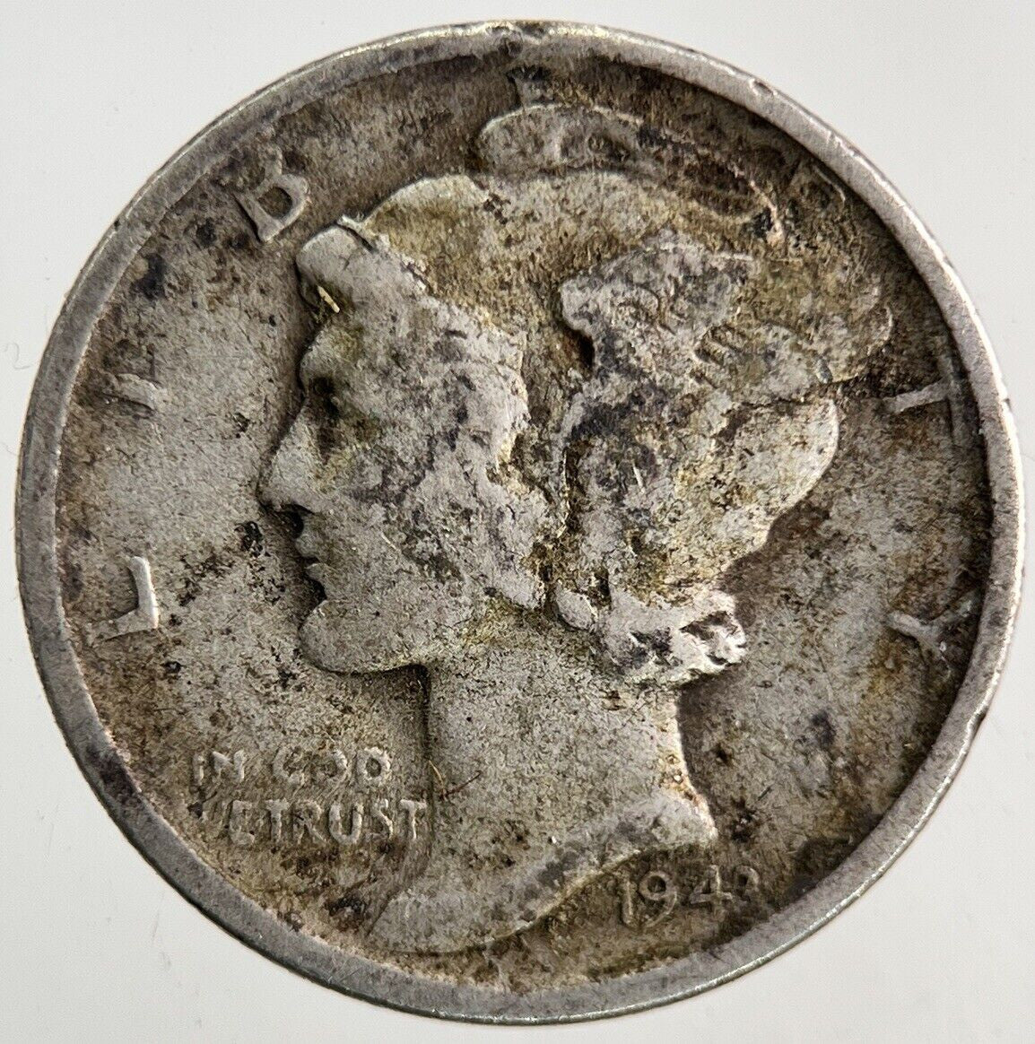 1941 - S US USA Mercury Dime Silver Coin | Collectable Grade