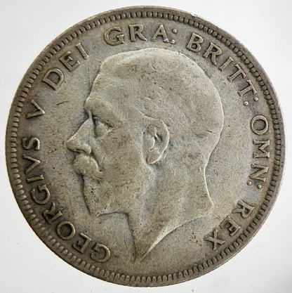 1928 George V Half - Crown Silver Coin | Collectable Grade