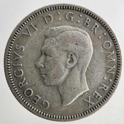 1939 George VI One Shilling Silver Coin | Fine Collectable Grade