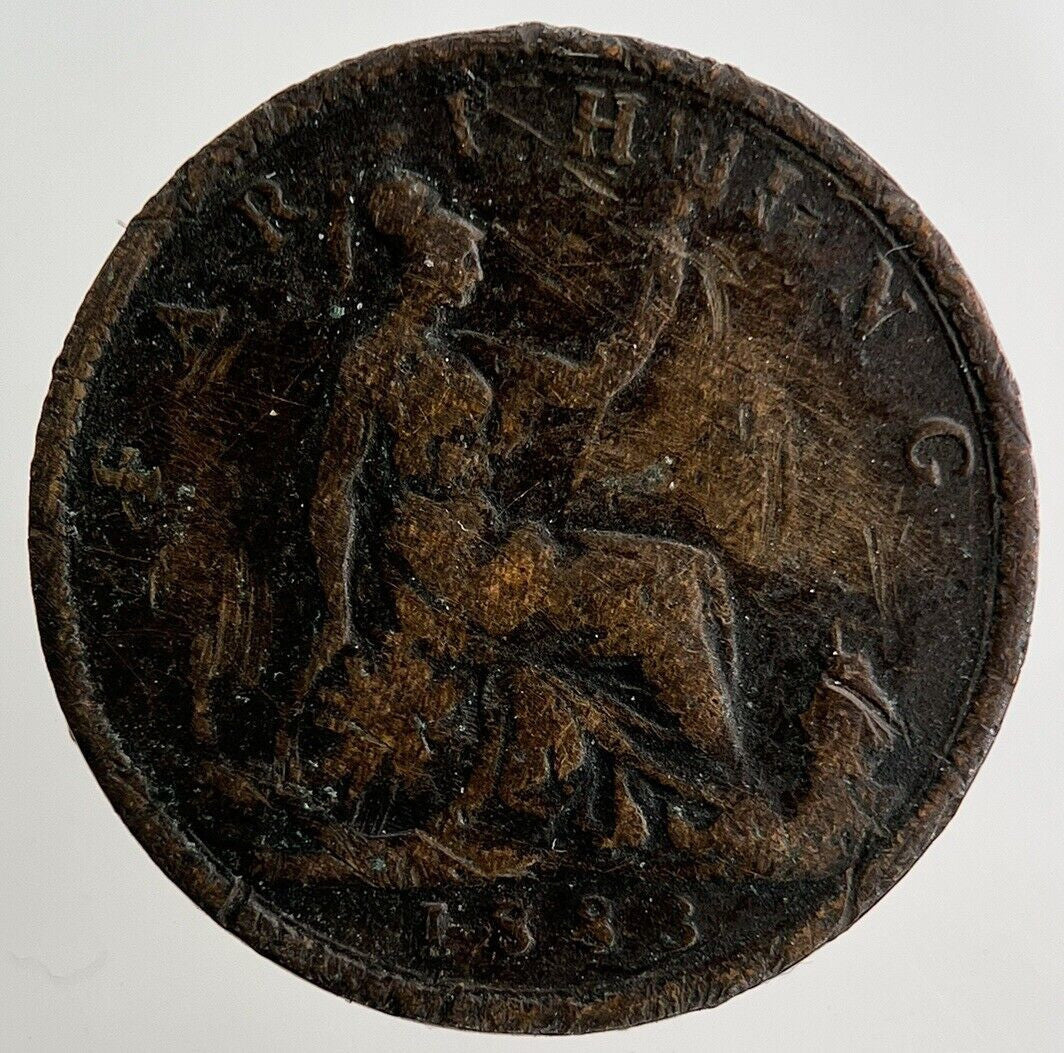 1883 Victoria Farthing Coin | Collectable Grade
