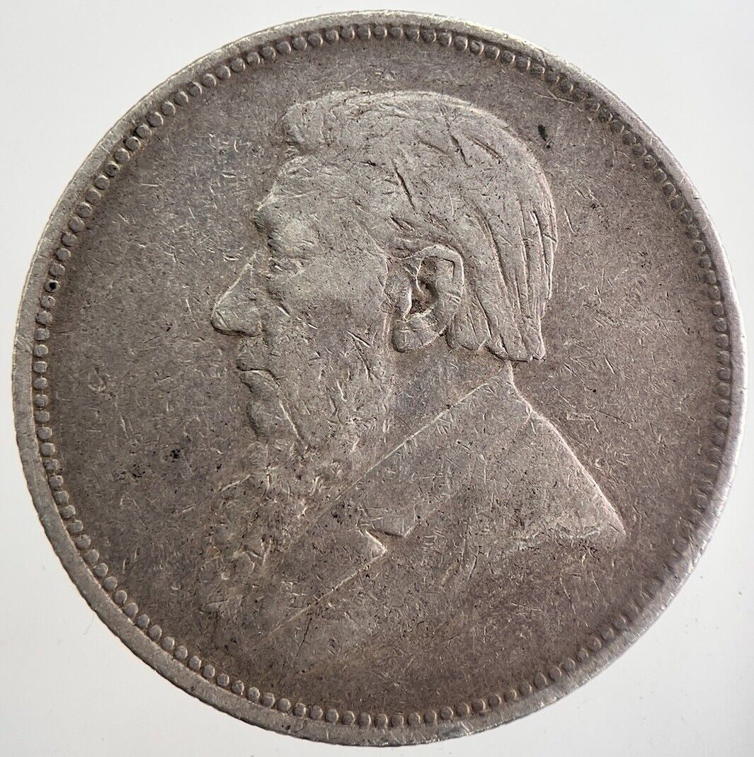 1897 South Africa Florin 2 Shillings Silver Coin | Collectable Grade | a2177