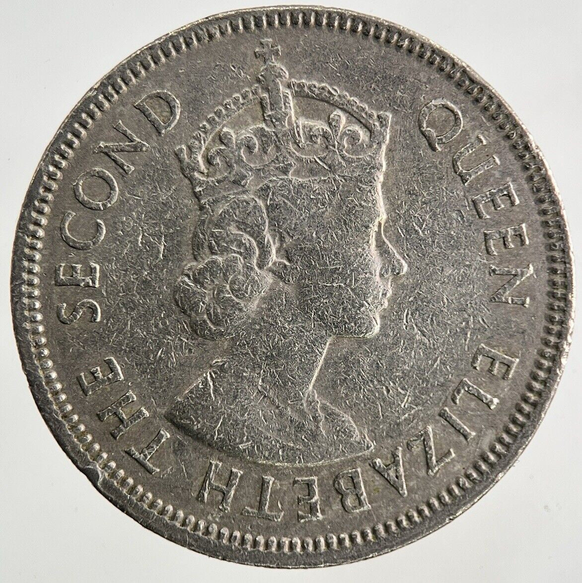 1965 Hong Kong 50 Cents Coin | Fine Collectable Grade