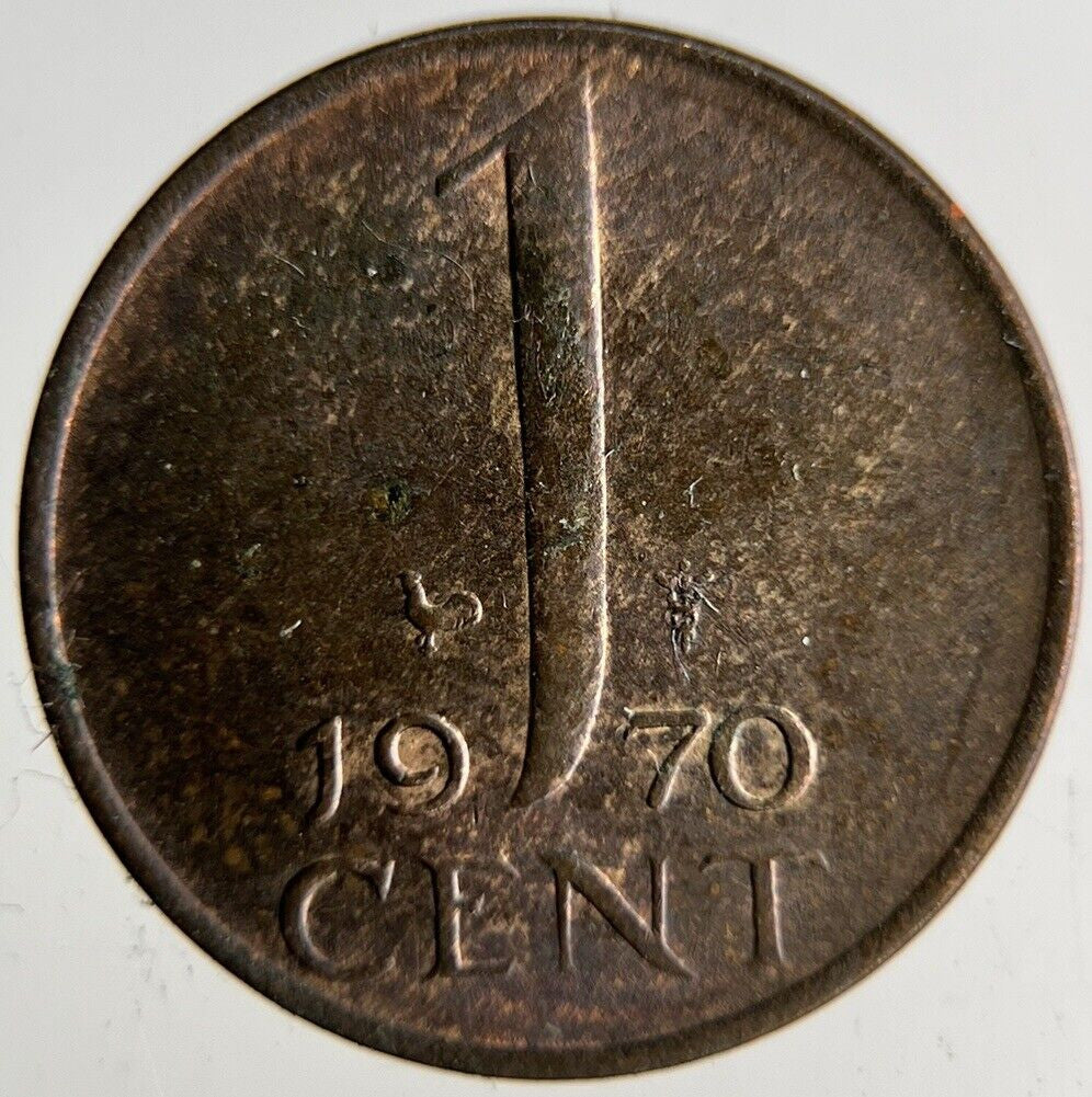 1970 Netherlands 1 Cent Coin | Fine Collectable Grade