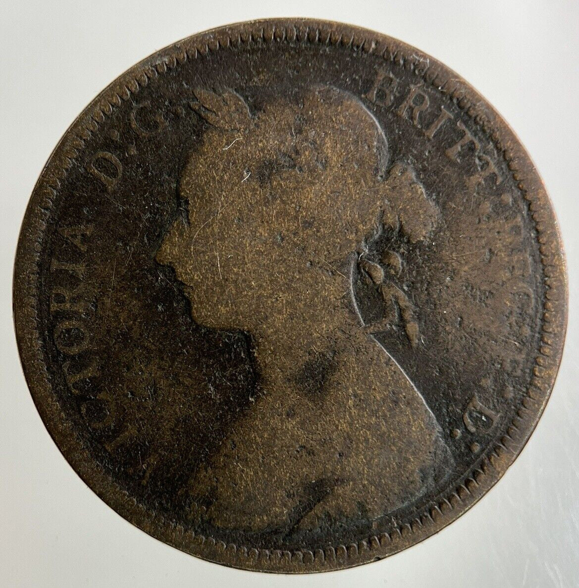 1887 Victoria Half - Penny Coin | Collectable Grade