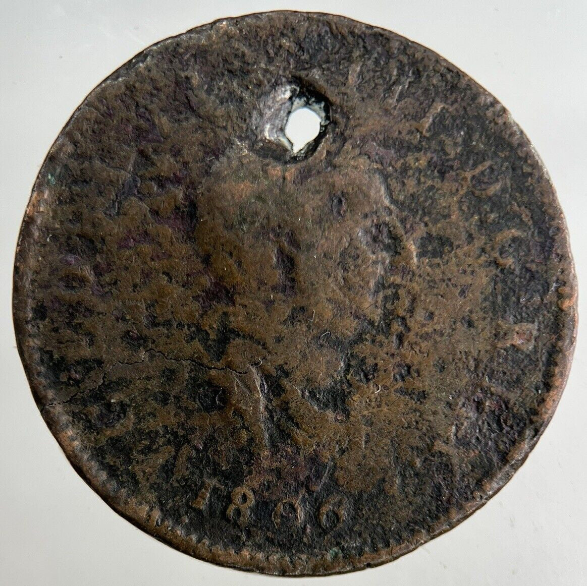 1806 George III 3rd Half - Penny Coin | Collectable Grade