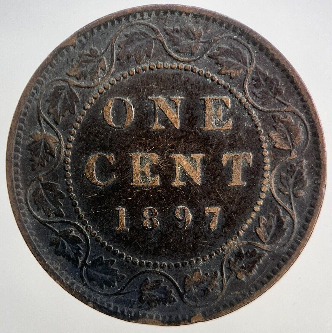 1897 Canada One 1 Cent Coin | Fine Collectable Grade