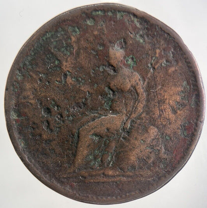 1806 George III 3rd One Penny Coin | Collectable Grade