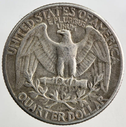 1941 US USA Quarter Dollar Silver Coin | Fine Collectable Grade