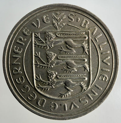 1970 Guernsey 10p Ten - Pence Coin | Fine Collectable Grade