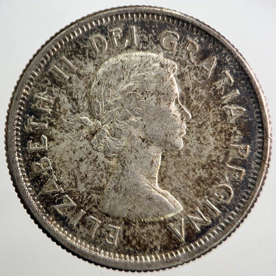 1963 Canada 25 Cents Silver Coin | Fine Collectable Grade | a7254