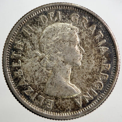 1963 Canada 25 Cents Silver Coin | Fine Collectable Grade | a7254