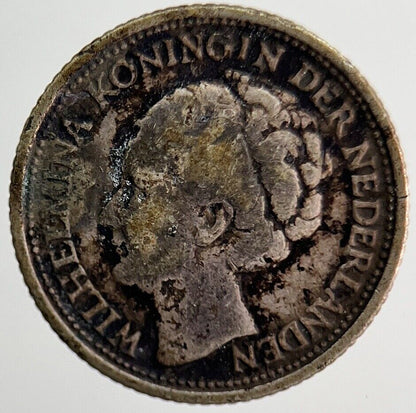 1944 Netherlands 10 Cents Silver Coin | Collectable Grade | a6286