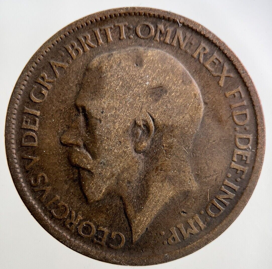 1917 George V Half-Penny Coin | Collectable Grade
