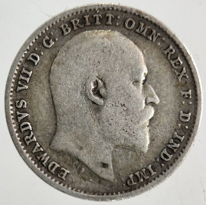 1902 Edward VII Threepence Silver Coin | Collectable Grade