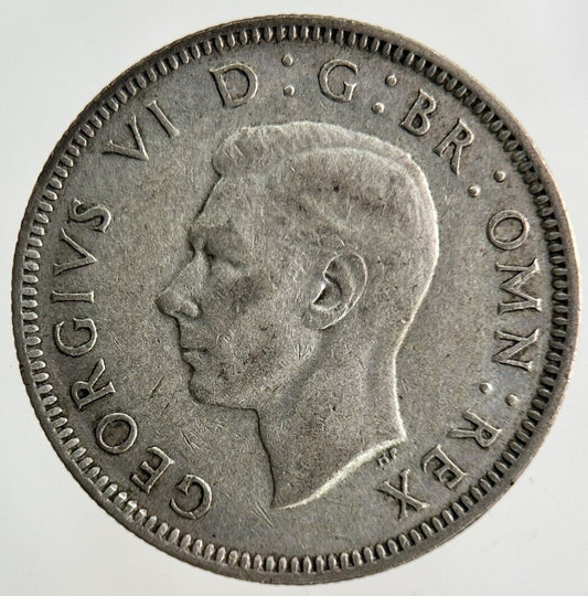 1943 George VI Shilling Silver Coin | Fine Collectable Grade