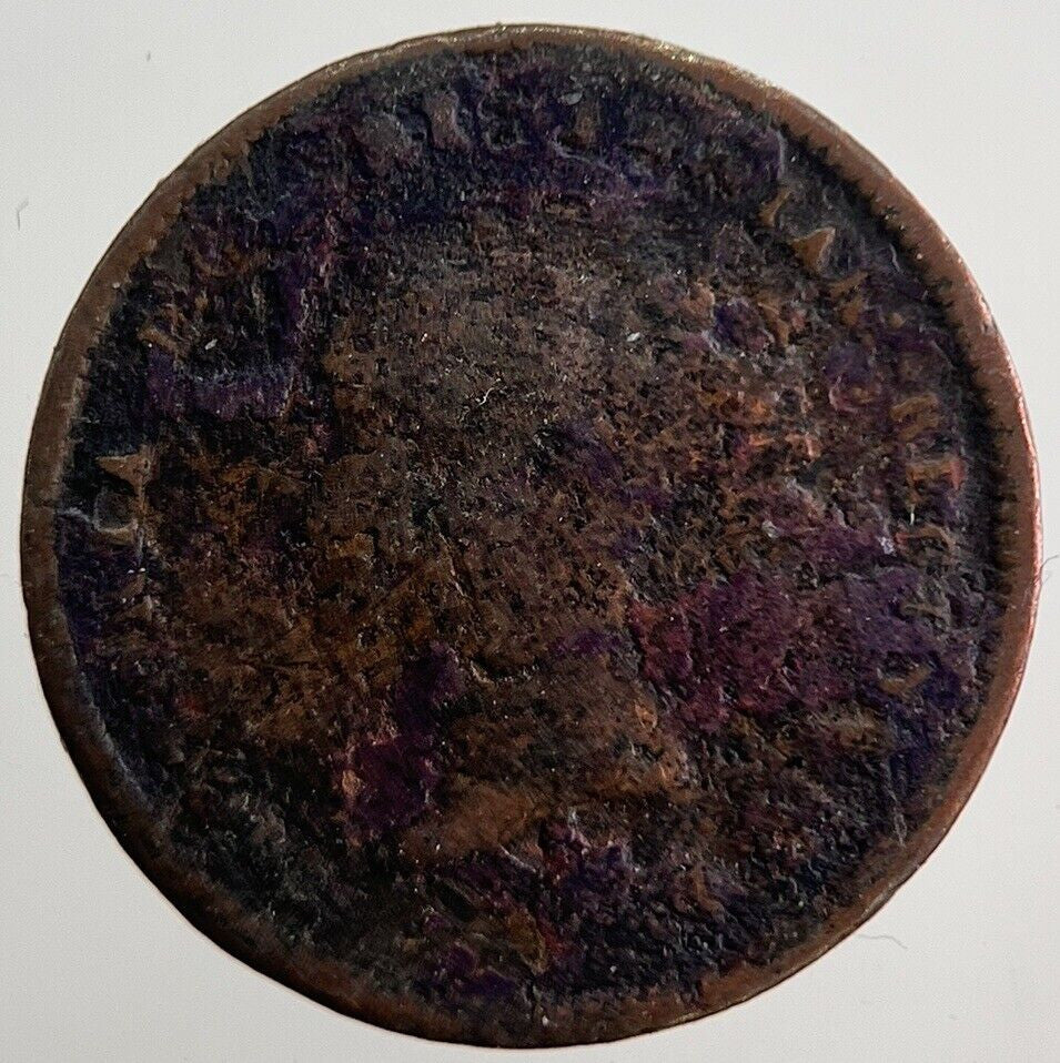 1844 Victoria Half - Farthing Coin | Collectable Grade | a2834
