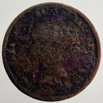 1844 Victoria Half - Farthing Coin | Collectable Grade | a2834