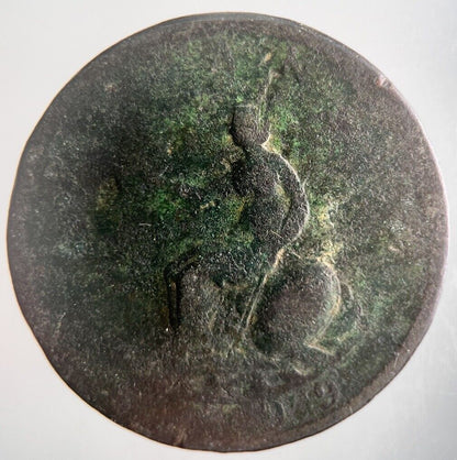 1799 George III 3rd Half - Penny Coin | Fair Grade | a4391