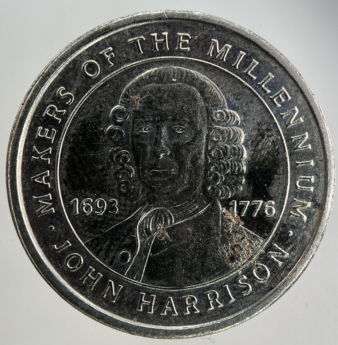 2000 Into A New Millennium John Harrison Token Coin | Fine Collectable Grade