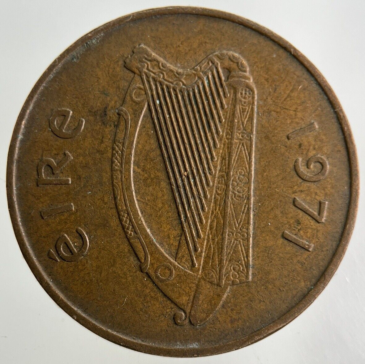 1971 Irish 2p Two - Pence Coin | Fine Collectable Grade