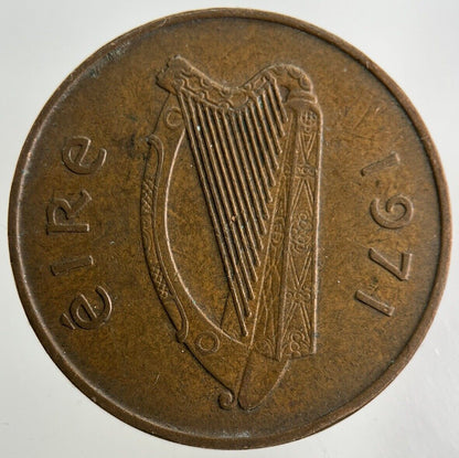 1971 Irish 2p Two - Pence Coin | Fine Collectable Grade