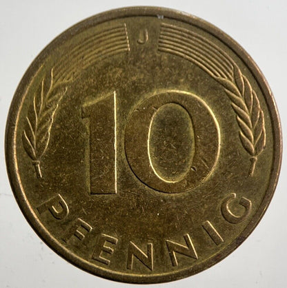1987 Germany 10 Pfennig Coin | Very High Grade | a4937