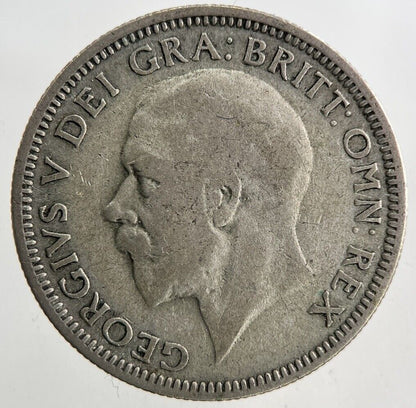 1936 George V One Shilling Silver Coin | Fine Collectable Grade