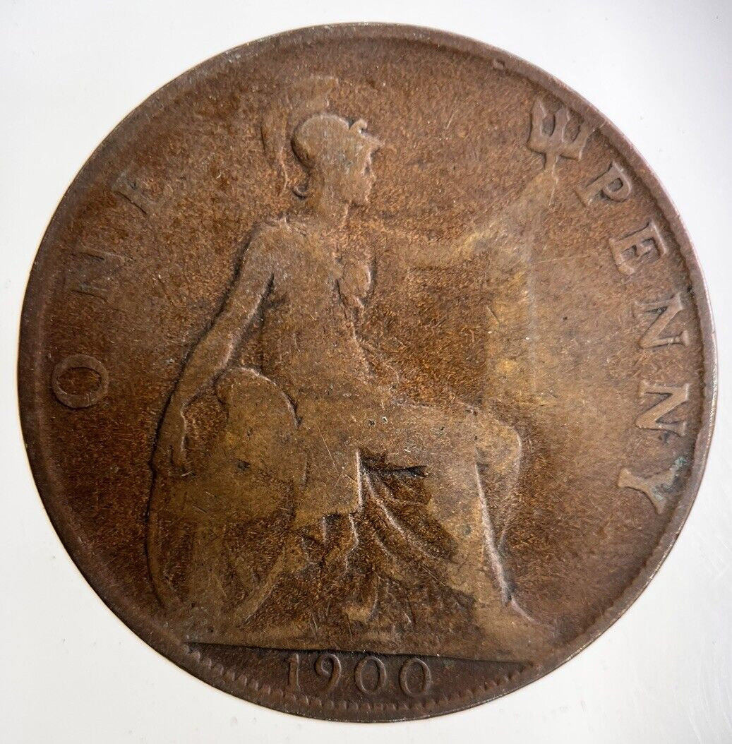 1900 Victoria One Penny Coin | Collectable Grade