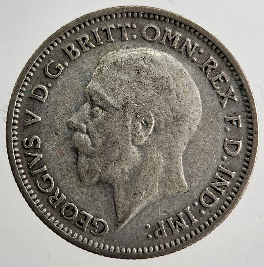 1935 George V Sixpence Silver Coin | Fine Collectable Grade | a8625