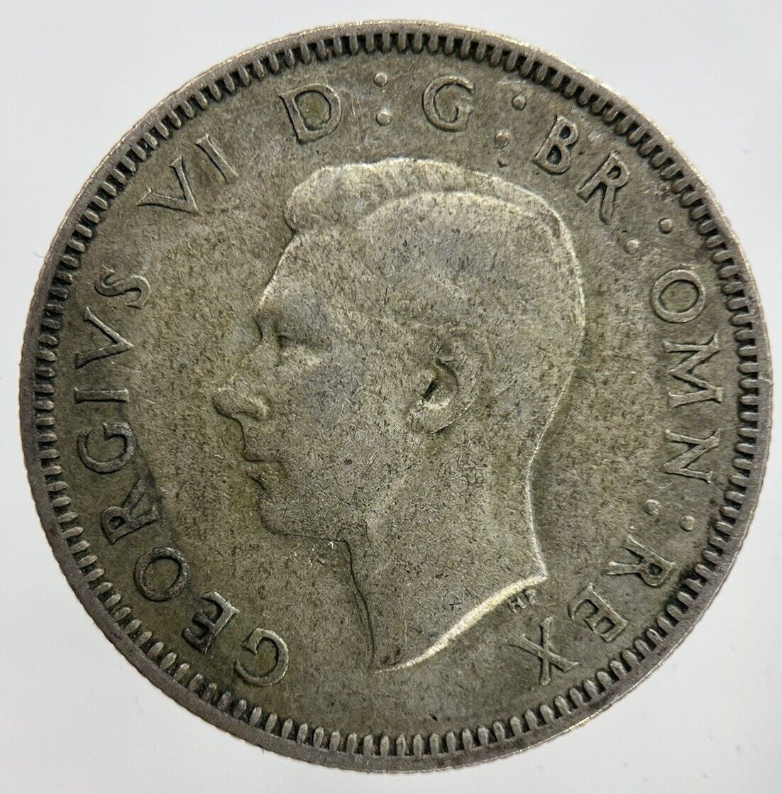 1942 George VI Shilling Silver Coin | Fine Collectable Grade