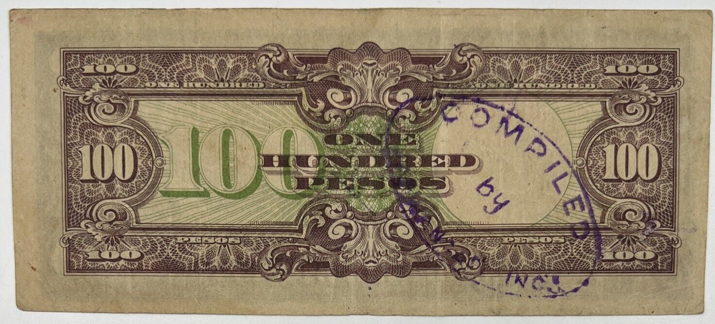 Old Vintage Japan 100 Pesos Banknote | Collectable Grade