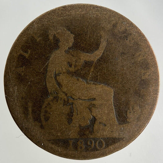 1890 Victoria Half - Penny Coin | Collectable Grade