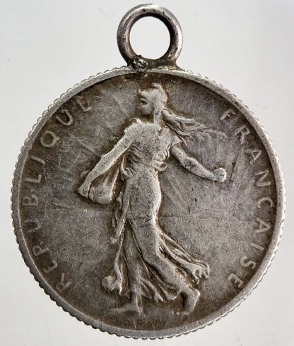 1915 France 1 Franc Silver Coin | Fine Collectable Grade