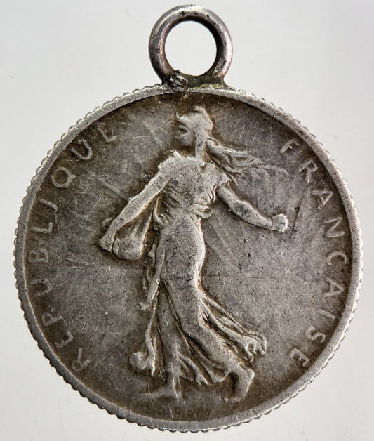 1915 France 1 Franc Silver Coin | Fine Collectable Grade