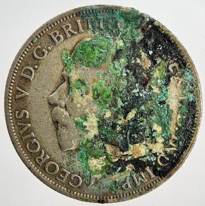 1921 George V Florin Silver Coin | Fine Collectable Grade | a6695
