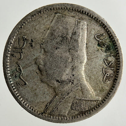 Egypt 2 Piastres Silver Coin | Fine Collectable Grade
