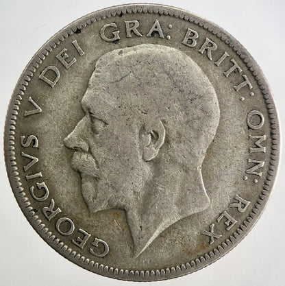 1928 George V Half - Crown Silver Coin | Fine Collectable Grade