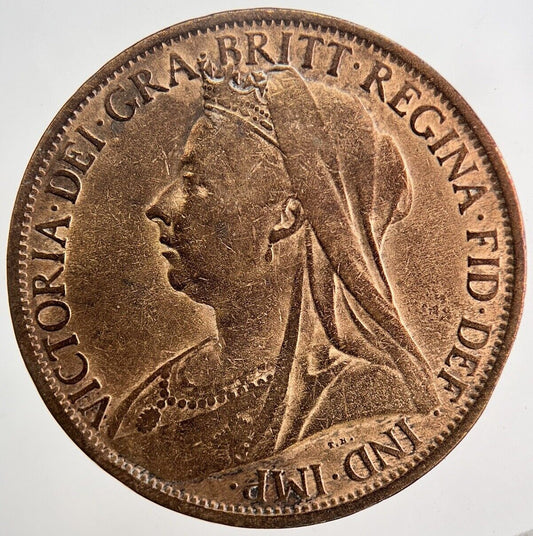 1899 Victoria Penny Coin | Fine Collectable Grade | a5931