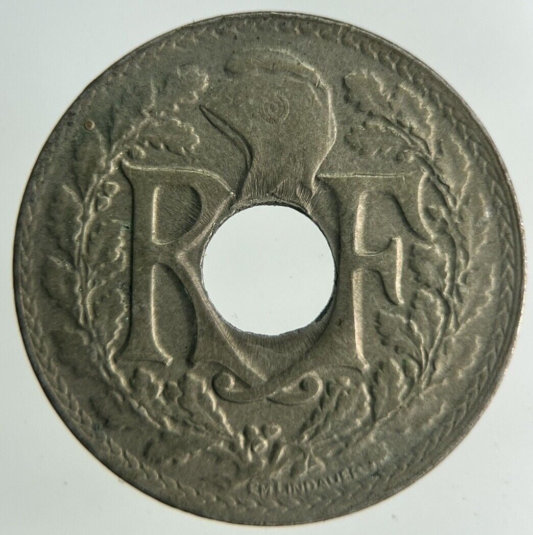 1924 France 10 Centimes Coin | Fine Collectable Grade