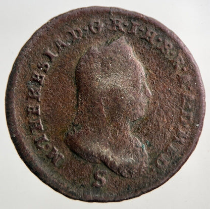 1777 - S Italy 1 One Soldo Coin | Collectable Grade