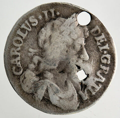 1679 Charles II 2nd Maundy Four - Pence Silver Coin | Collectable Grade