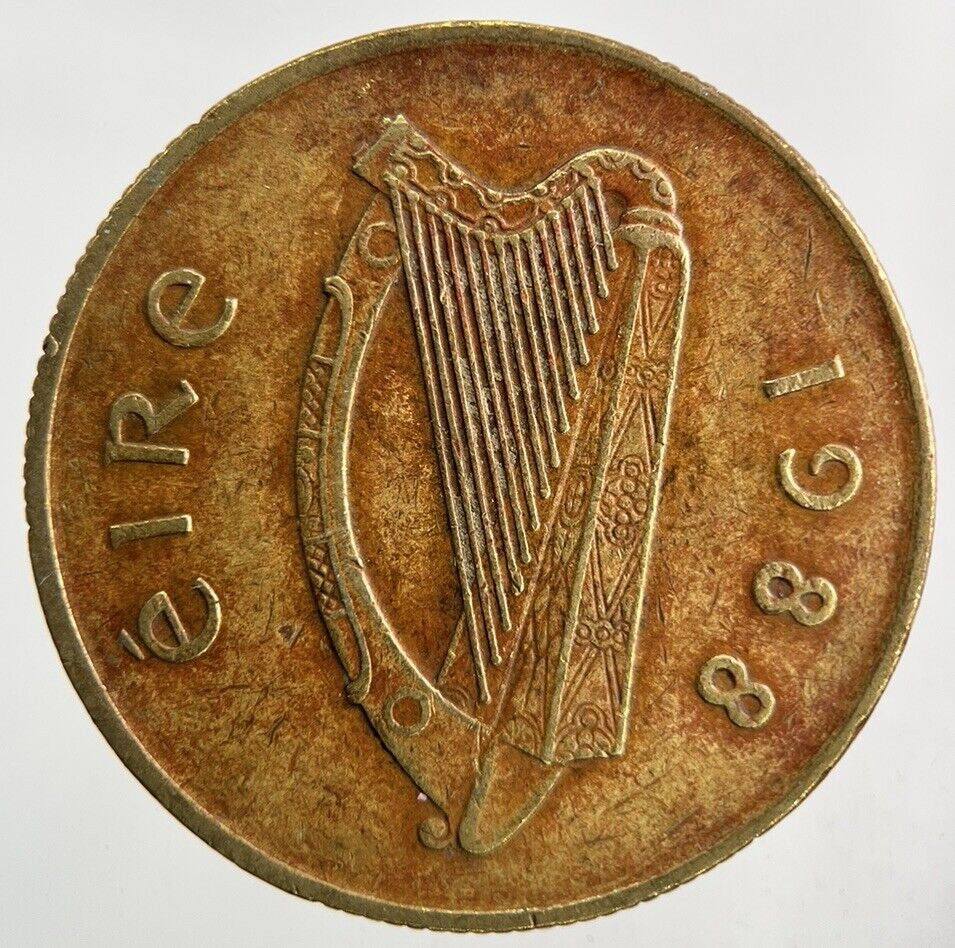 1988 Irish 20p Twenty - Pence Coin | Fine Collectable Grade