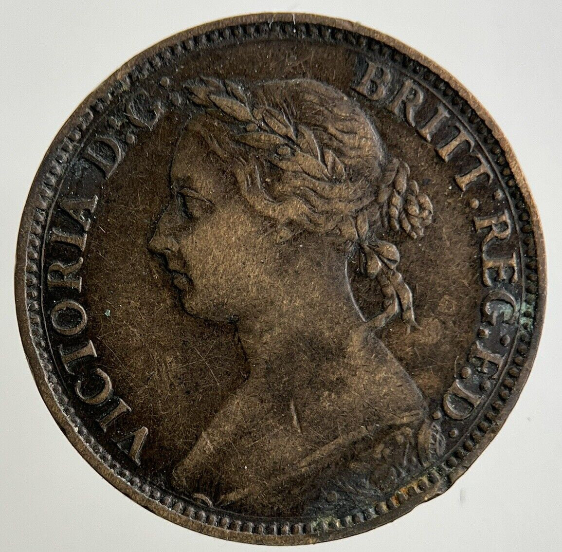 1893 Victoria Farthing Coin | Fine Collectable Grade
