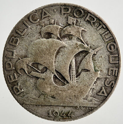 1944 Portugal 2.5 Escudos Silver Coin | Collectable Grade