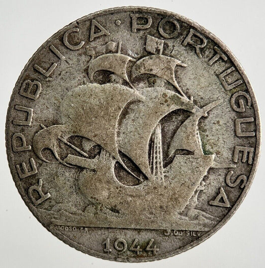 1944 Portugal 2.5 Escudos Silver Coin | Collectable Grade