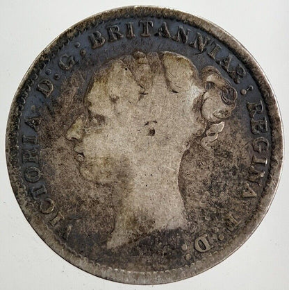 1883 Victoria Threepence Silver Coin | Collectable Grade | a5317