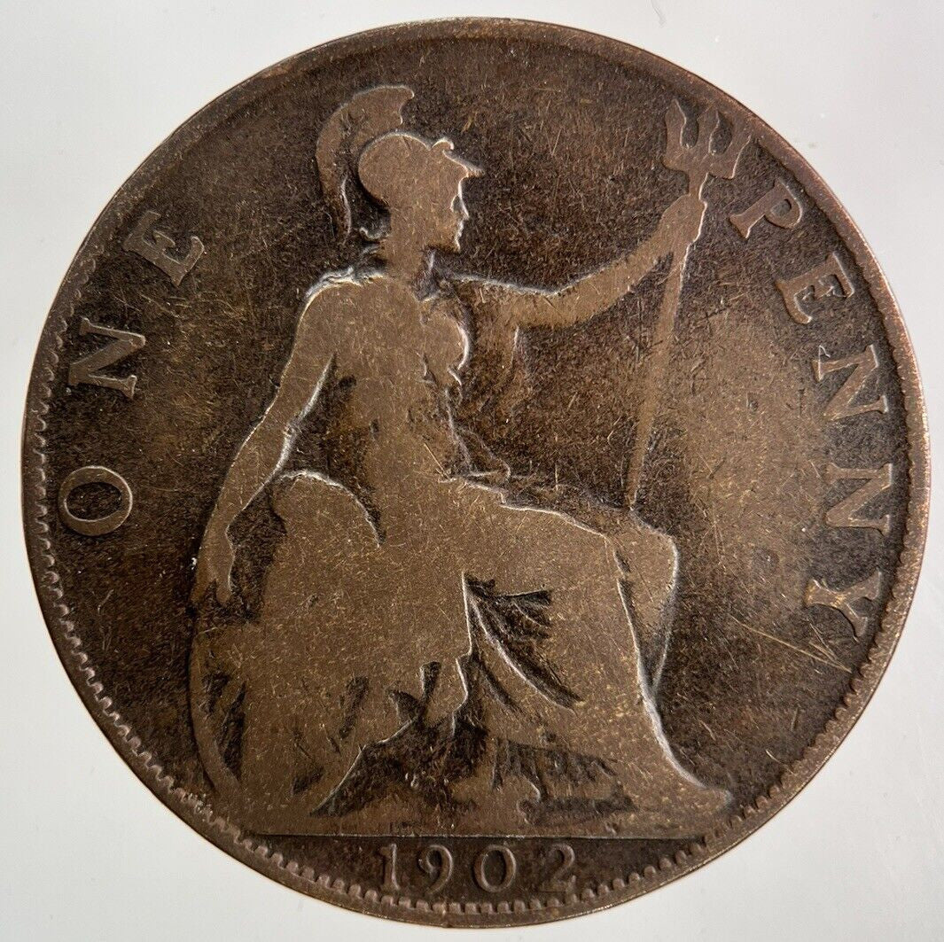 1902 Edward VII One Penny Coin | Collectable Grade
