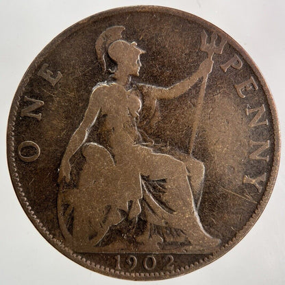 1902 Edward VII One Penny Coin | Collectable Grade